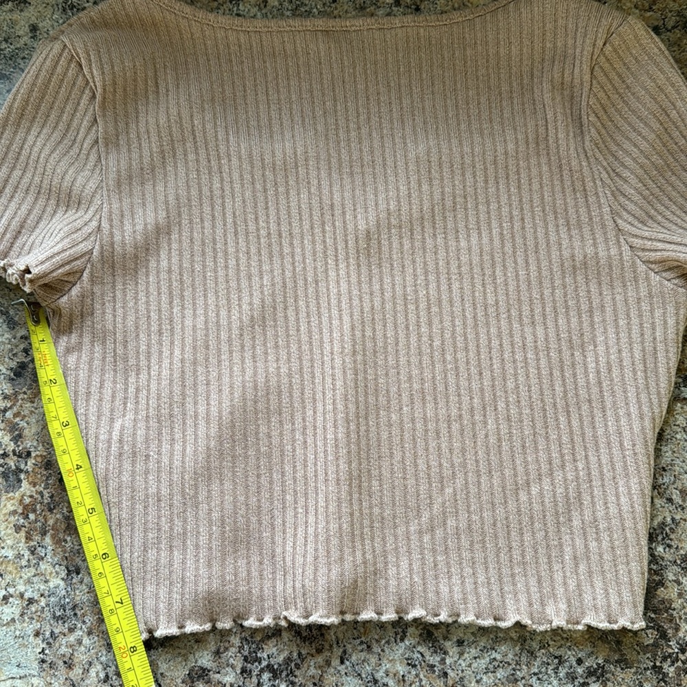 Shein Ribbed Cropped Top Bundle - Picture 5 of 6